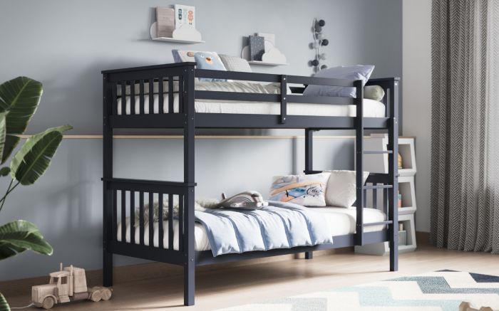 ZOOM BUNK BED - Colour Option Grey or White