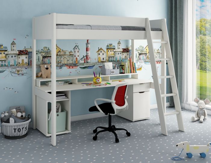 Noomi Tina Gaming Highsleeper - Colour Option White or Grey
