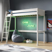 Load image into Gallery viewer, Tina Solid Wood Highsleeper - Colour Options Available White or Grey
