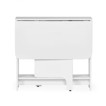 Load image into Gallery viewer, Gatan Small Gateleg Table With 2 Chairs - Available in White, Grey Or Black
