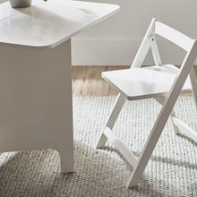 Load image into Gallery viewer, Gatan Small Gateleg Table With 2 Chairs - Available in White, Grey Or Black
