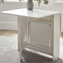 Load image into Gallery viewer, Gatan Small Gateleg Table With 2 Chairs - Available in White, Grey Or Black
