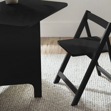 Load image into Gallery viewer, Gatan Small Gateleg Table With 2 Chairs - Available in White, Grey Or Black
