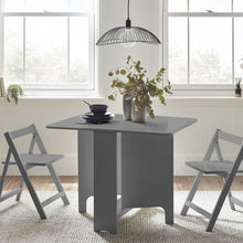 Load image into Gallery viewer, Gatan Small Gateleg Table With 2 Chairs - Available in White, Grey Or Black
