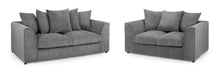 Load image into Gallery viewer, Harley Jumbo Sofa -  Grey Fabric - Available in Corner, 3 or 2
