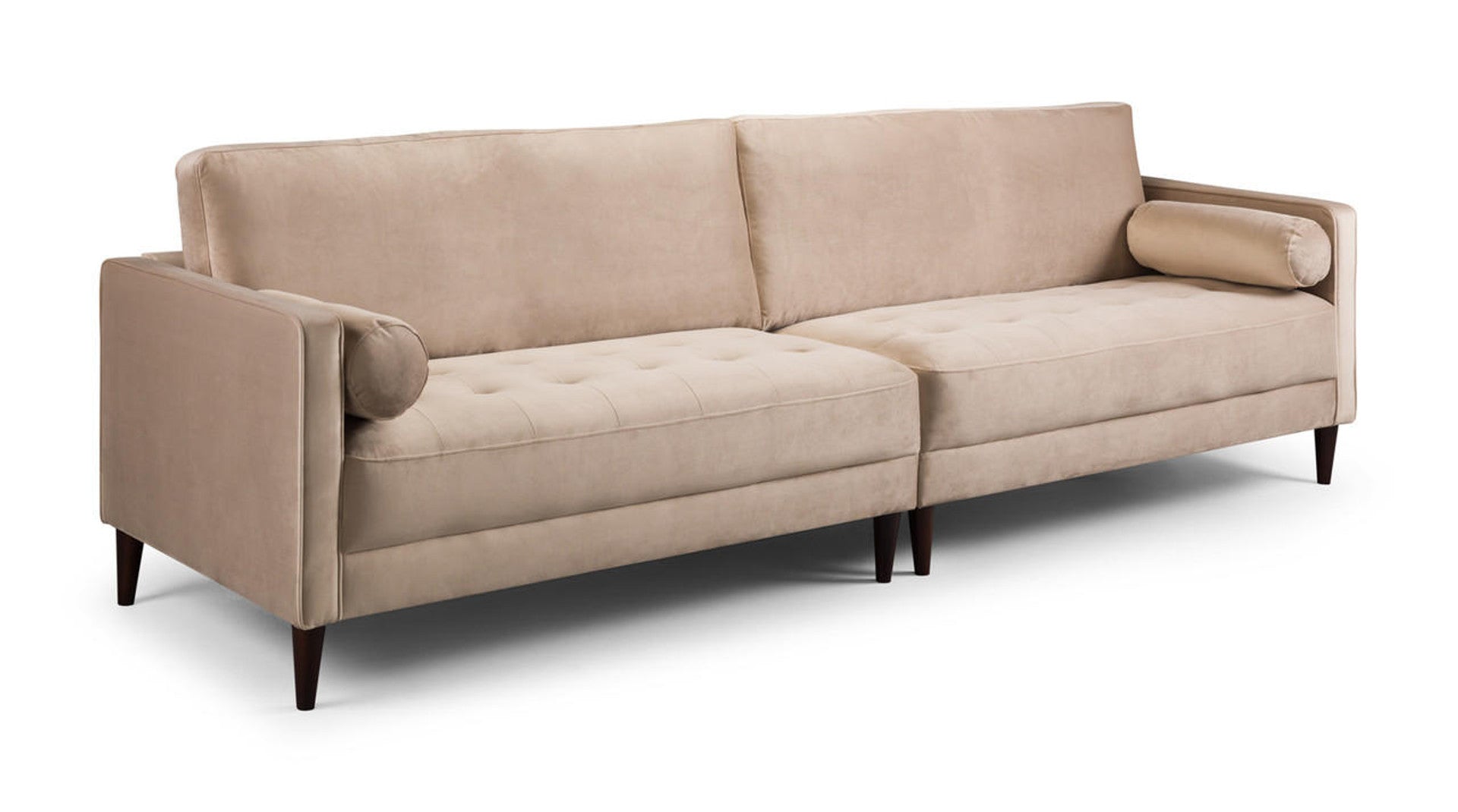 Harper Sofa Set - Available in 4, 3, 2 Seaters & Armchair - Colour Options in Plush, Teal, Blue, Green, Grey, Biege