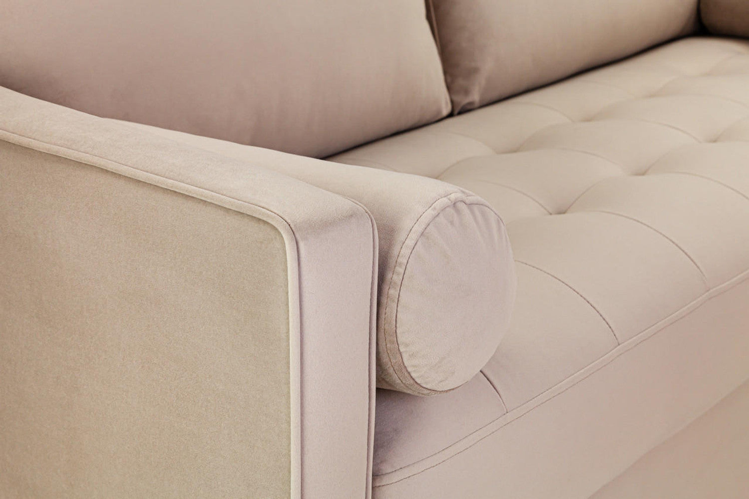 Harper Sofa Set - Available in 4, 3, 2 Seaters & Armchair - Colour Options in Plush, Teal, Blue, Green, Grey, Biege