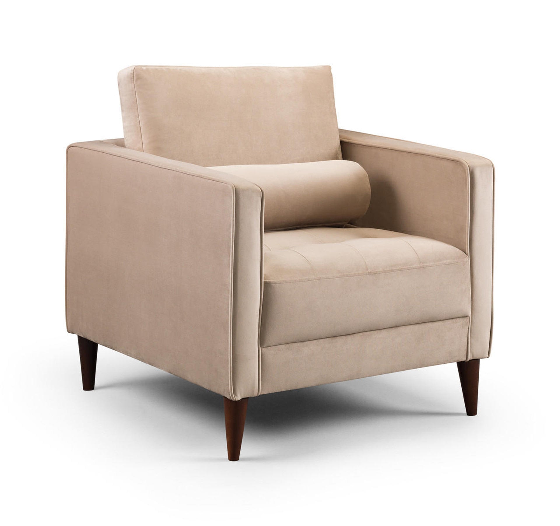 Harper Sofa Set - Available in 4, 3, 2 Seaters & Armchair - Colour Options in Plush, Teal, Blue, Green, Grey, Biege