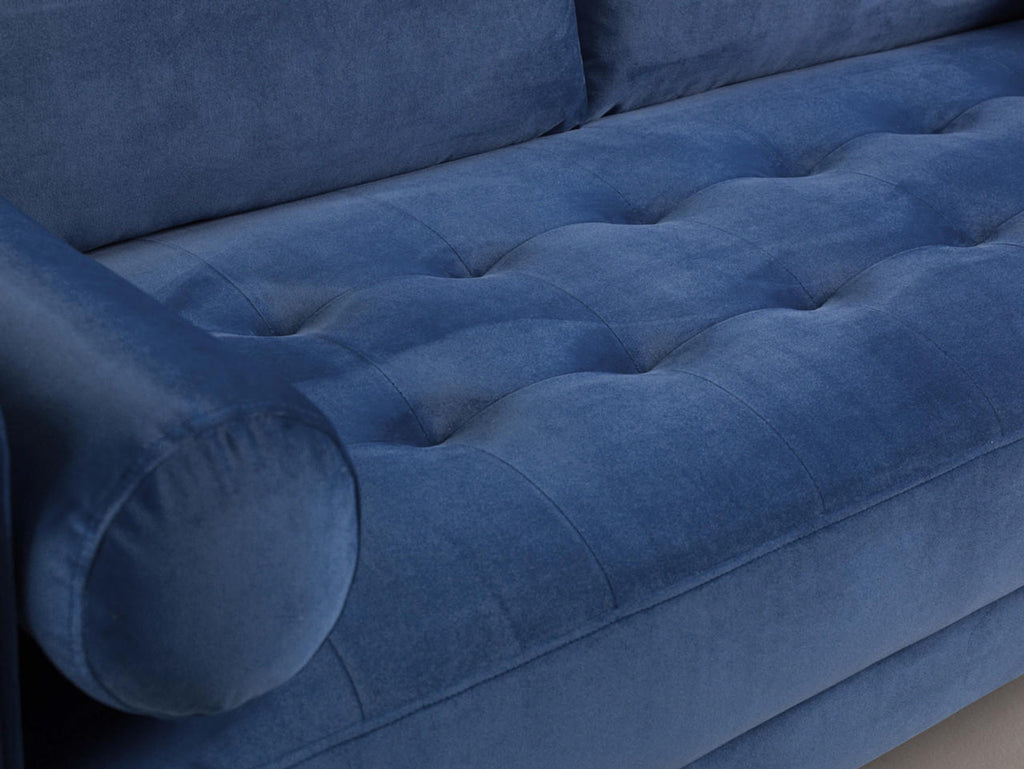 Harper Sofa Set - Available in 4, 3, 2 Seaters & Armchair - Colour Options in Plush, Teal, Blue, Green, Grey, Biege