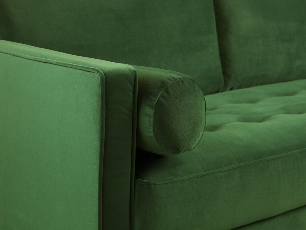 Harper Sofa Set - Available in 4, 3, 2 Seaters & Armchair - Colour Options in Plush, Teal, Blue, Green, Grey, Biege
