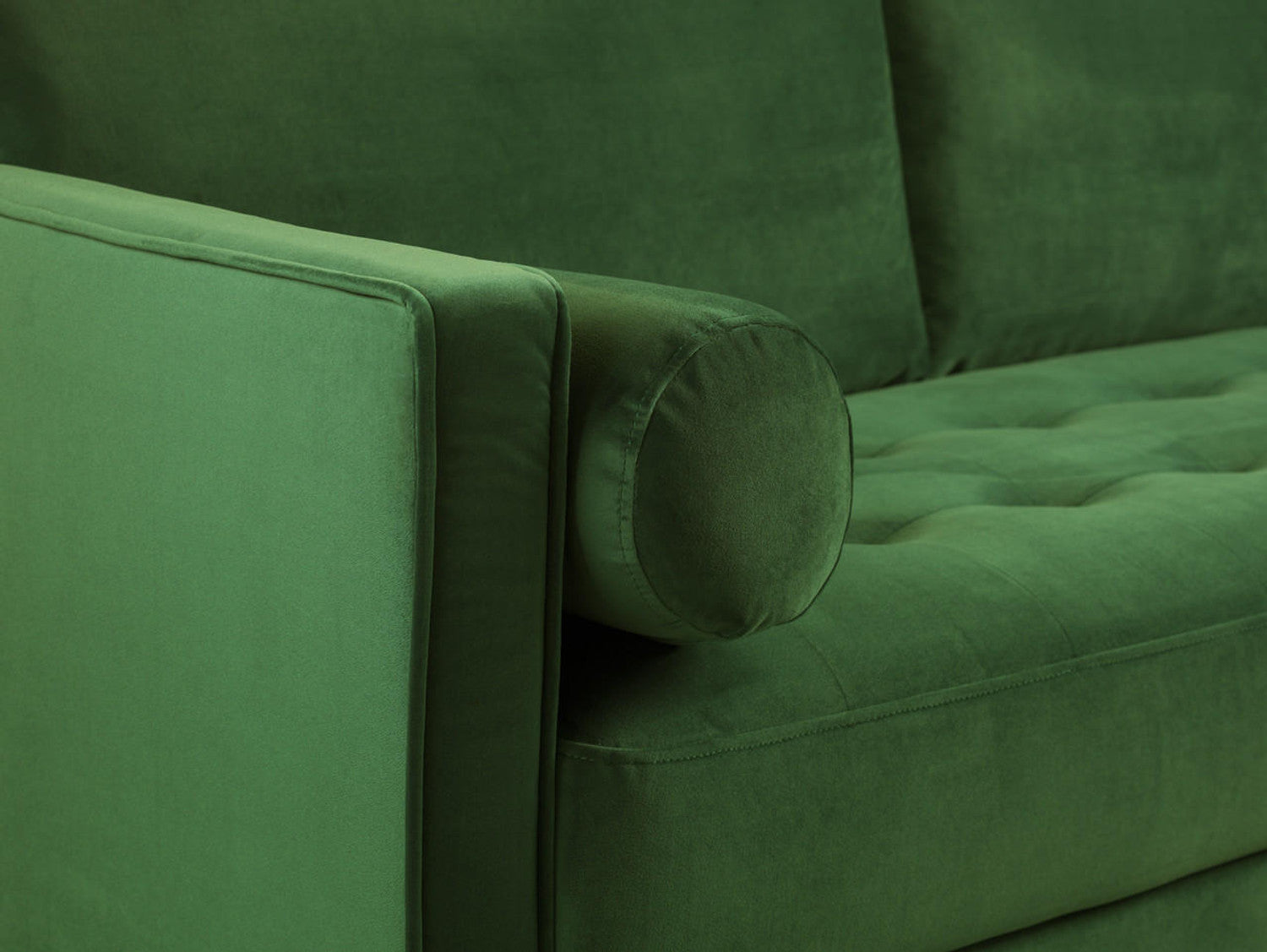 Harper Sofa Set - Available in 4, 3, 2 Seaters & Armchair - Colour Options in Plush, Teal, Blue, Green, Grey, Biege