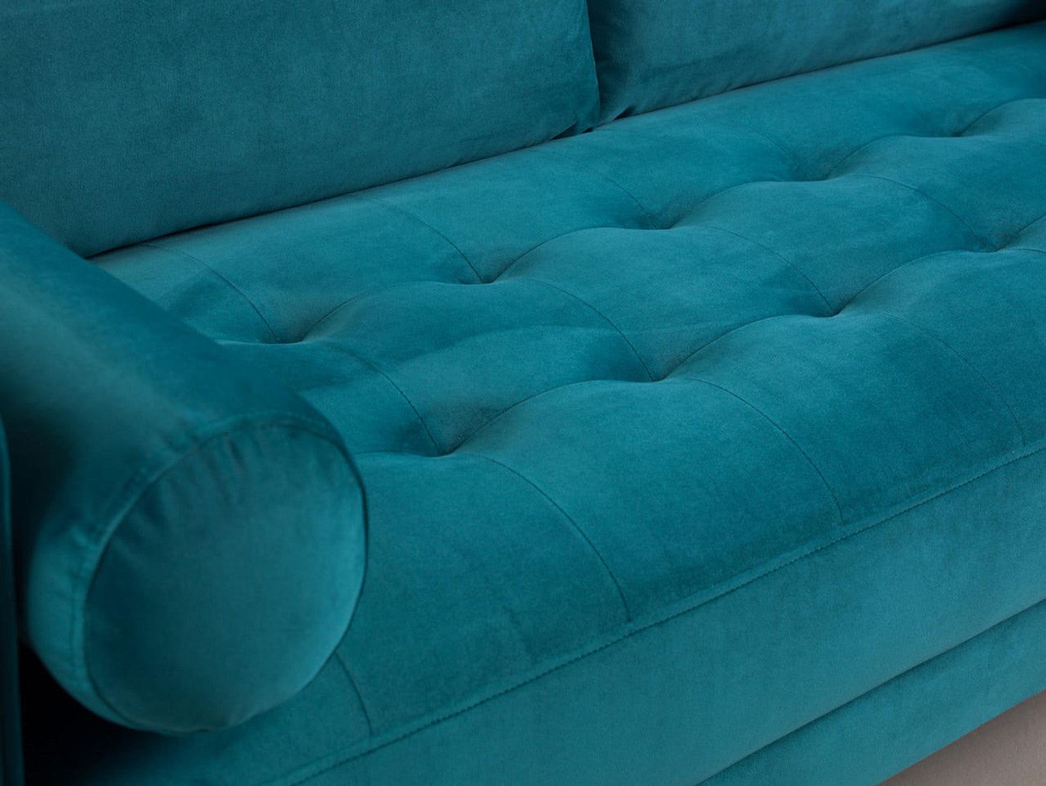 Harper Sofa Set - Available in 4, 3, 2 Seaters & Armchair - Colour Options in Plush, Teal, Blue, Green, Grey, Biege