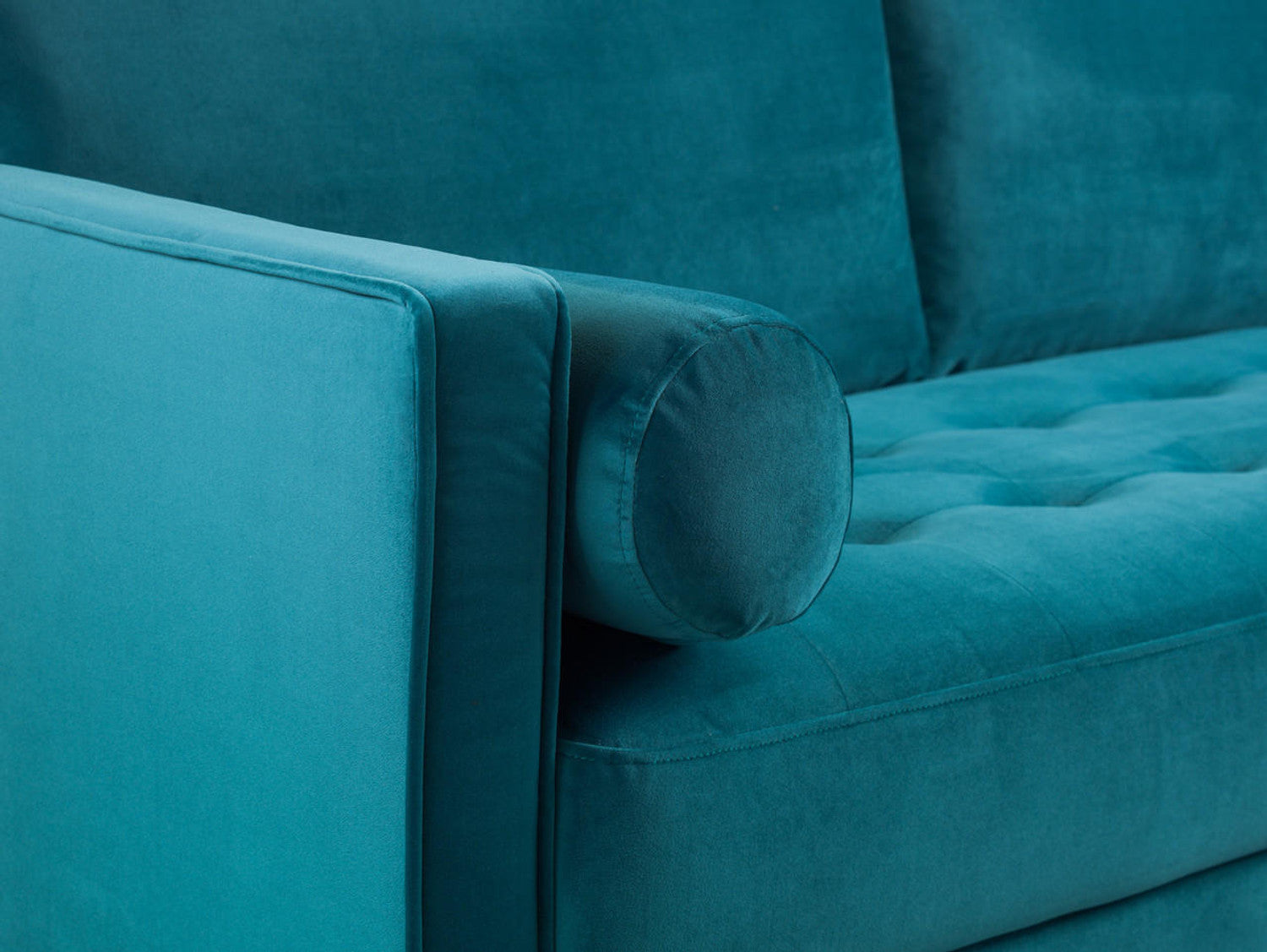 Harper Sofa Set - Available in 4, 3, 2 Seaters & Armchair - Colour Options in Plush, Teal, Blue, Green, Grey, Biege