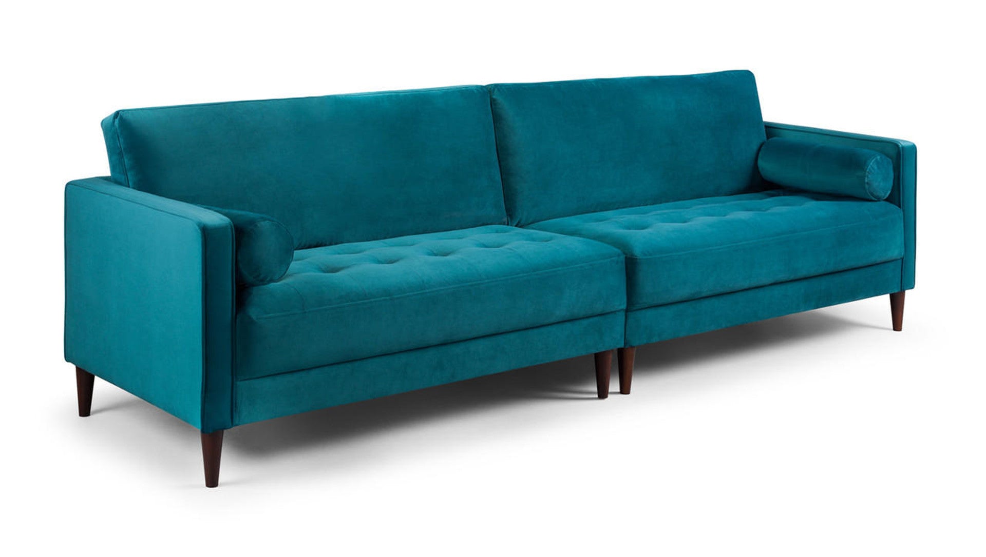 Harper Sofa Set - Available in 4, 3, 2 Seaters & Armchair - Colour Options in Plush, Teal, Blue, Green, Grey, Biege