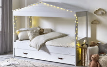 Load image into Gallery viewer, Kids Hazel Low Sleeper With Storage Drawer - White - Optional Mattress
