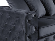 Load image into Gallery viewer, Ankara Sofa -  Silver or Slate - Available in Corner, 3+2 &amp; Footstool
