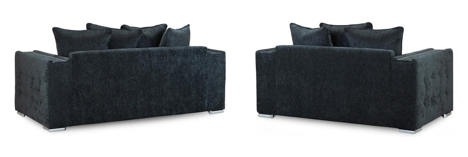 Bentley Sofa - Plush Charcoal - Available in a Large Corner & 3+2 Set