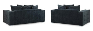 Bentley Sofa - Plush Charcoal - Available in a Large Corner & 3+2 Set