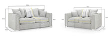 Load image into Gallery viewer, Cony Grey Scatterback Sofa Set - Available in 3, 2 &amp; Armchair
