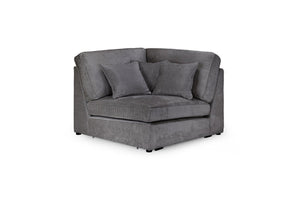 Kiana Sofa Set - Grey or Mocha - Available in a Large/Small Corners & Modulars to Build Your Own Size