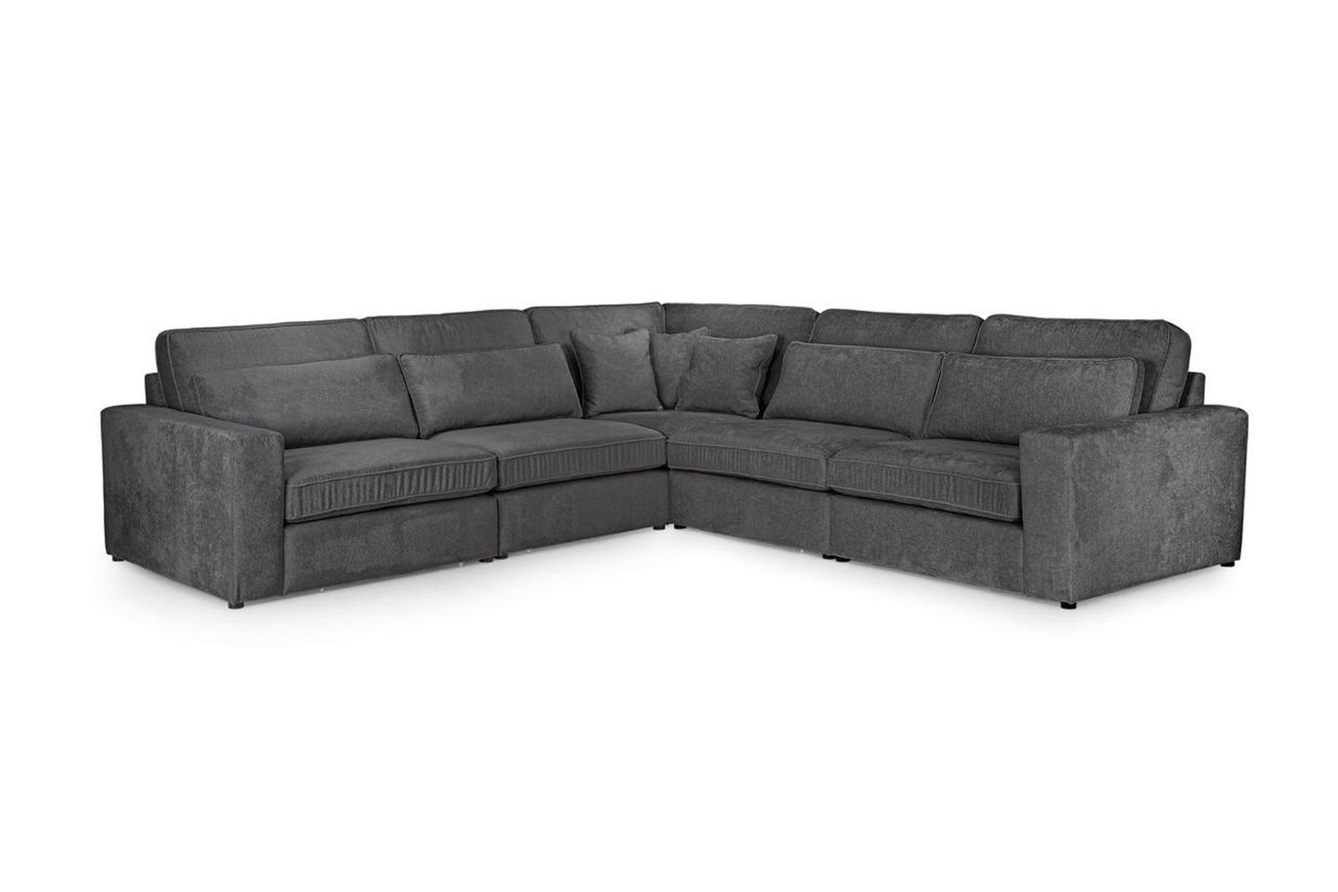 Kiana Sofa Set - Grey or Mocha - Available in a Large/Small Corners & Modulars to Build Your Own Size