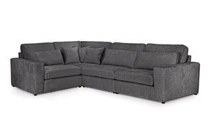 Kiana Sofa Set - Grey or Mocha - Available in a Large/Small Corners & Modulars to Build Your Own Size