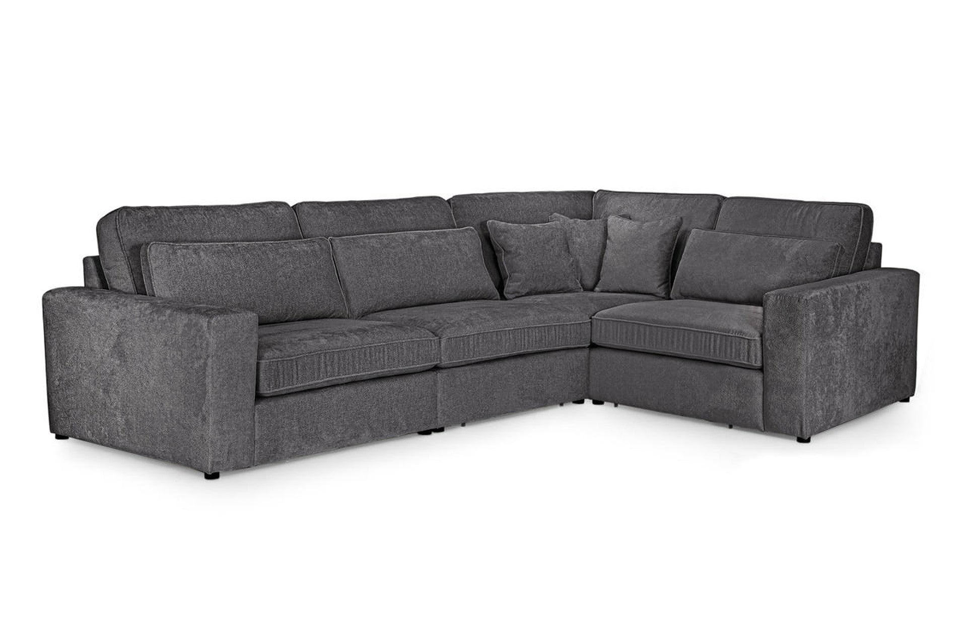 Kiana Sofa Set - Grey or Mocha - Available in a Large/Small Corners & Modulars to Build Your Own Size