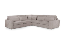 Load image into Gallery viewer, Kiana Sofa Set - Grey or Mocha - Available in a Large/Small Corners &amp; Modulars to Build Your Own Size
