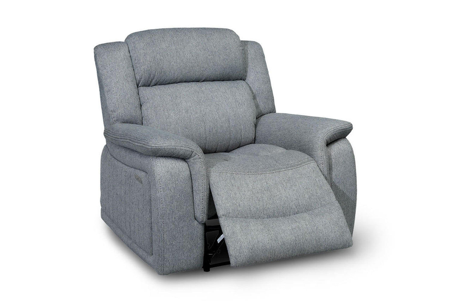Linden Grey Sofa Set - Electirc Recliner With USB & Charging Ports - Available in 3, 2 & Armchair