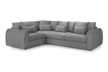 Load image into Gallery viewer, Mirabel Corner Sofa - Grey or Mocha Plush - Available in Left or Right Hand Facing
