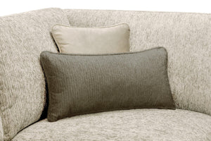 Naples Sofa - Grey or Beige or Mocha Plush - Available Corner, 3,2 & Armchair