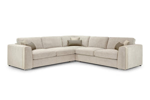 Naples Sofa - Grey or Beige or Mocha Plush - Available Corner, 3,2 & Armchair