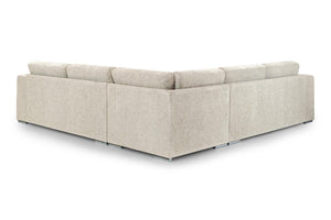 Naples Sofa - Grey or Beige or Mocha Plush - Available Corner, 3,2 & Armchair