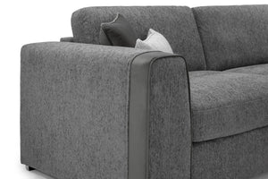 Naples Sofa - Grey or Beige or Mocha Plush - Available Corner, 3,2 & Armchair