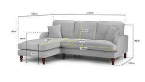 Rupert Beige Sofa - Available Corner, 4, 3,2 Seaters & Armchair