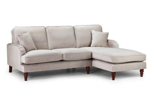 Rupert Beige Sofa - Available Corner, 4, 3,2 Seaters & Armchair