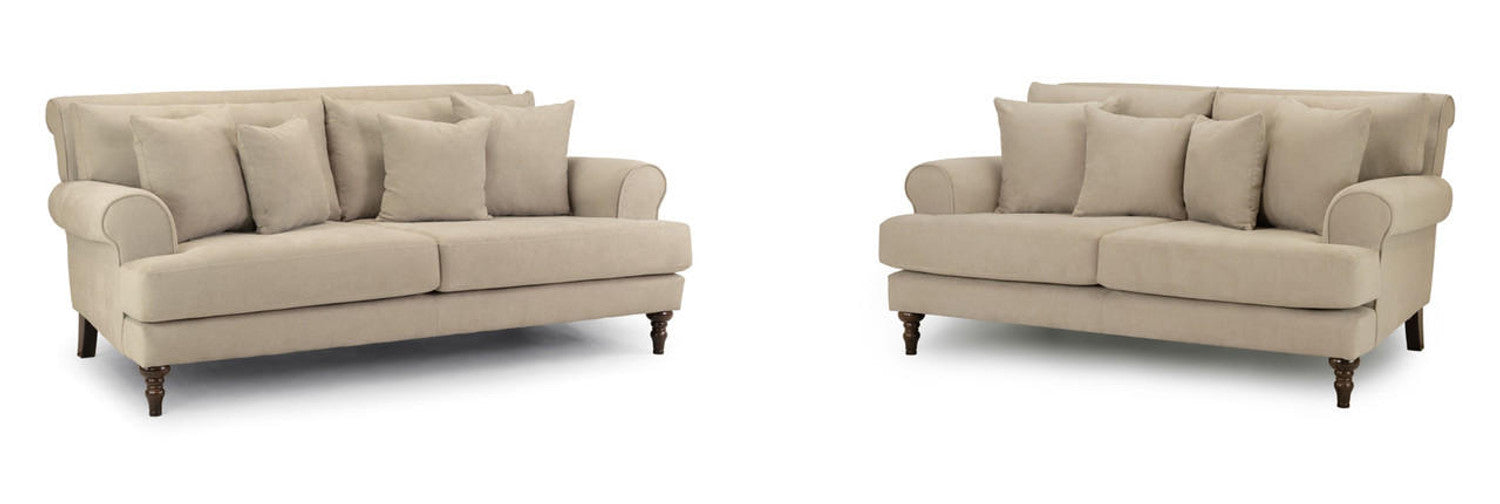 Summer Sofa - Beige or Grey - Available in 4, 3,2 Seaters & Armchair