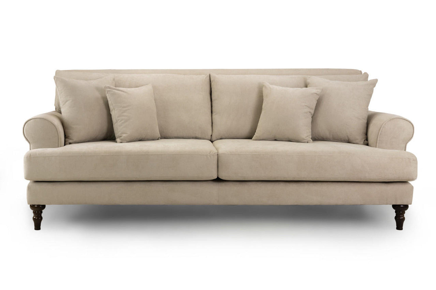 Summer Sofa - Beige or Grey - Available in 4, 3,2 Seaters & Armchair