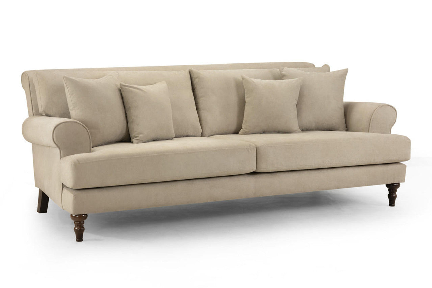 Summer Sofa - Beige or Grey - Available in 4, 3,2 Seaters & Armchair