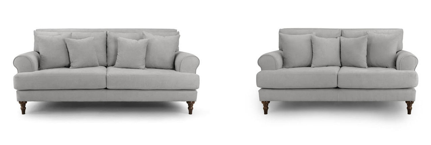 Summer Sofa - Beige or Grey - Available in 4, 3,2 Seaters & Armchair