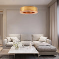 Jupiter Ball Crystal Gold Metal Chandelier Ceiling Light E14 - 2 Size Options Round or Island