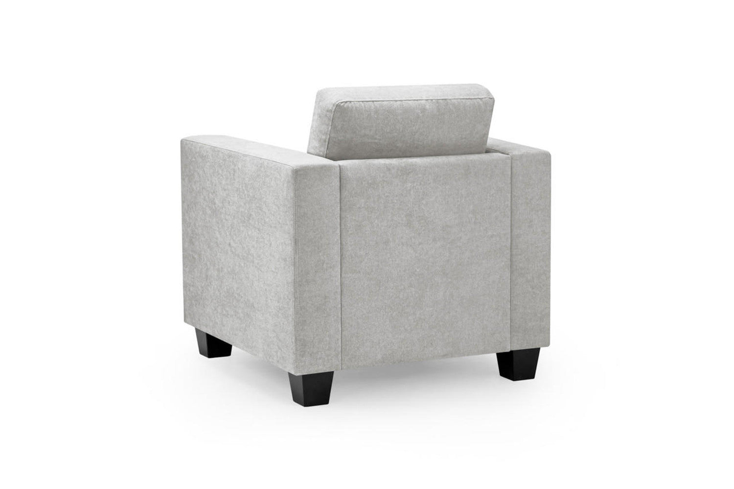 Jerry Sofa - Available in 3+2 or Armchair- Colour Options Leather Faux Black, Grey or Grey Fabric