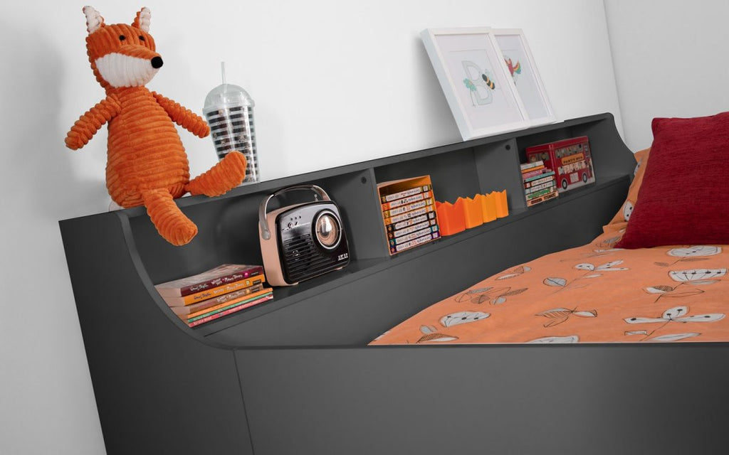 Jupiter Midsleeper - Available in White, Anthracite or Grey Oak - Mattress option