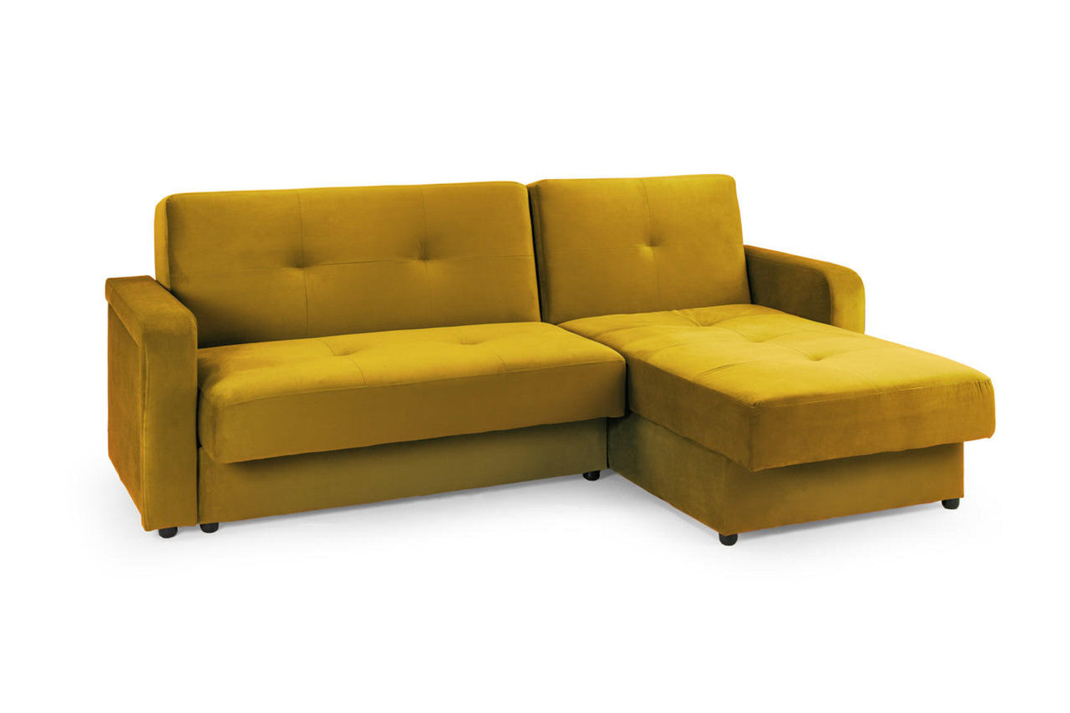 Kair SofaBed - Grey, Plush Yellow, Plush Blue, Plush Green, Plush Teal - Available in Universal Corner