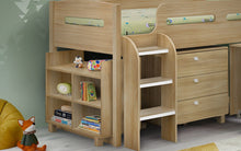 Load image into Gallery viewer, Kids Kimbo Cabin Bed - Available in Sonoma Oak or Pink - Mattress Option
