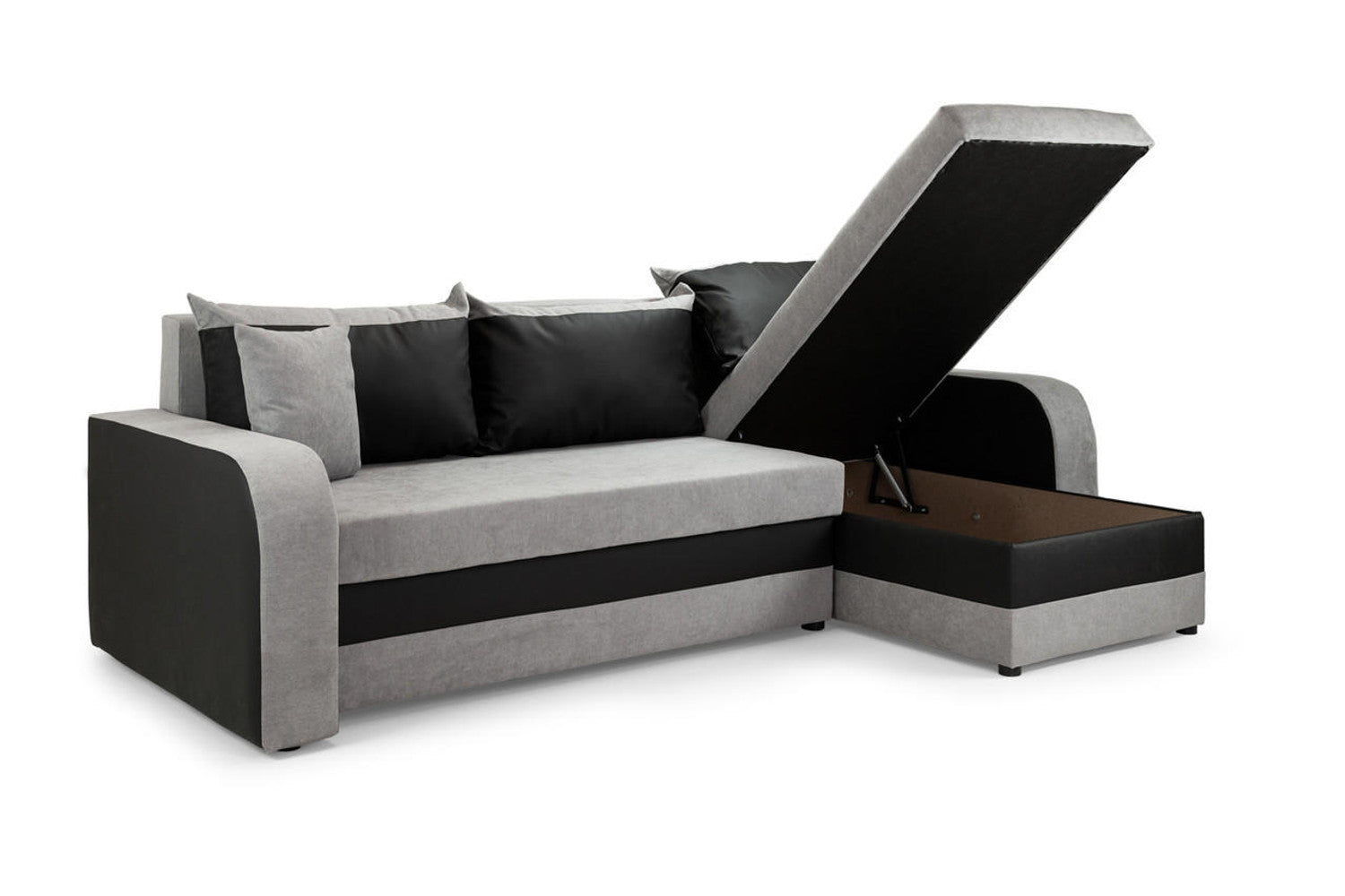 Kris SofaBed - Grey or Black & Grey - Available in Universal Corner