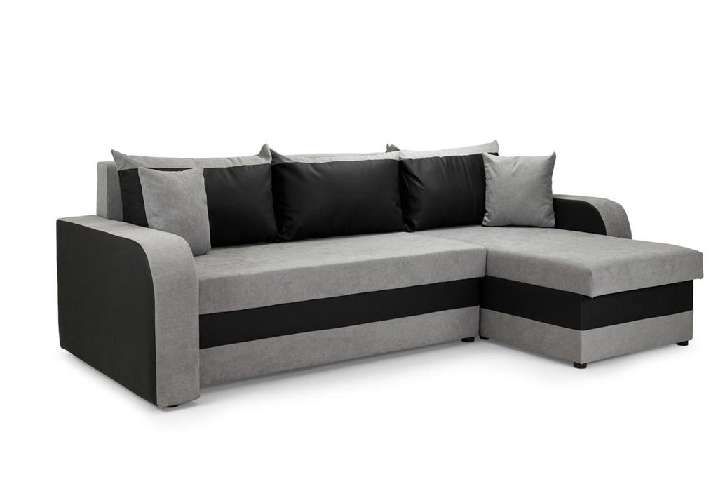 Kris SofaBed - Grey or Black & Grey - Available in Universal Corner