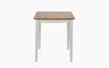 Load image into Gallery viewer, Linwood Small Dining Table (114cm x 68cm) - Oak Top &amp; White Legs - Bench &amp; Chair Option Available
