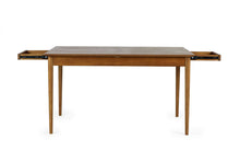 Load image into Gallery viewer, Lowry Extending Dining Table with 2 Drawers - Cherry Ash Finish - Matching Chair Option
