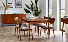 Load image into Gallery viewer, Lowry Extending Dining Table with 2 Drawers - Cherry Ash Finish - Matching Chair Option
